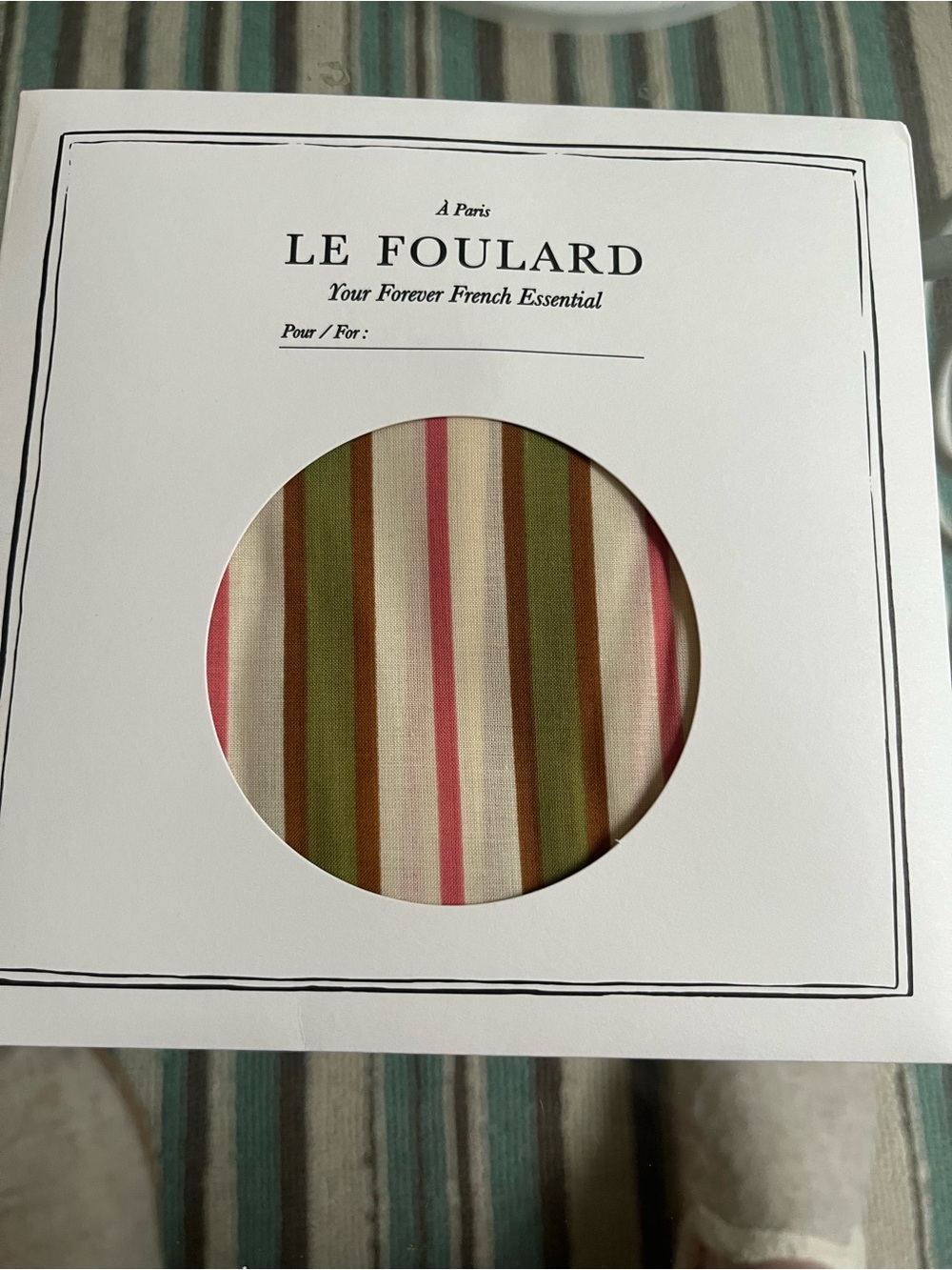 Sézane new scarf